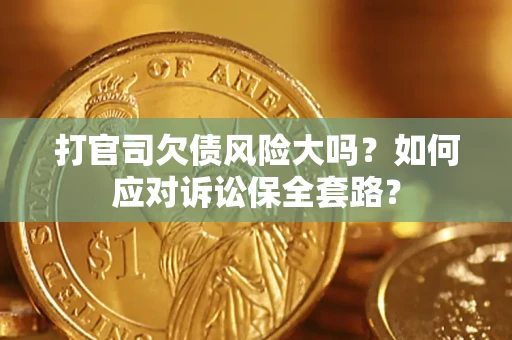 北京打官司欠债风险大吗？如何应对诉讼保全套路？